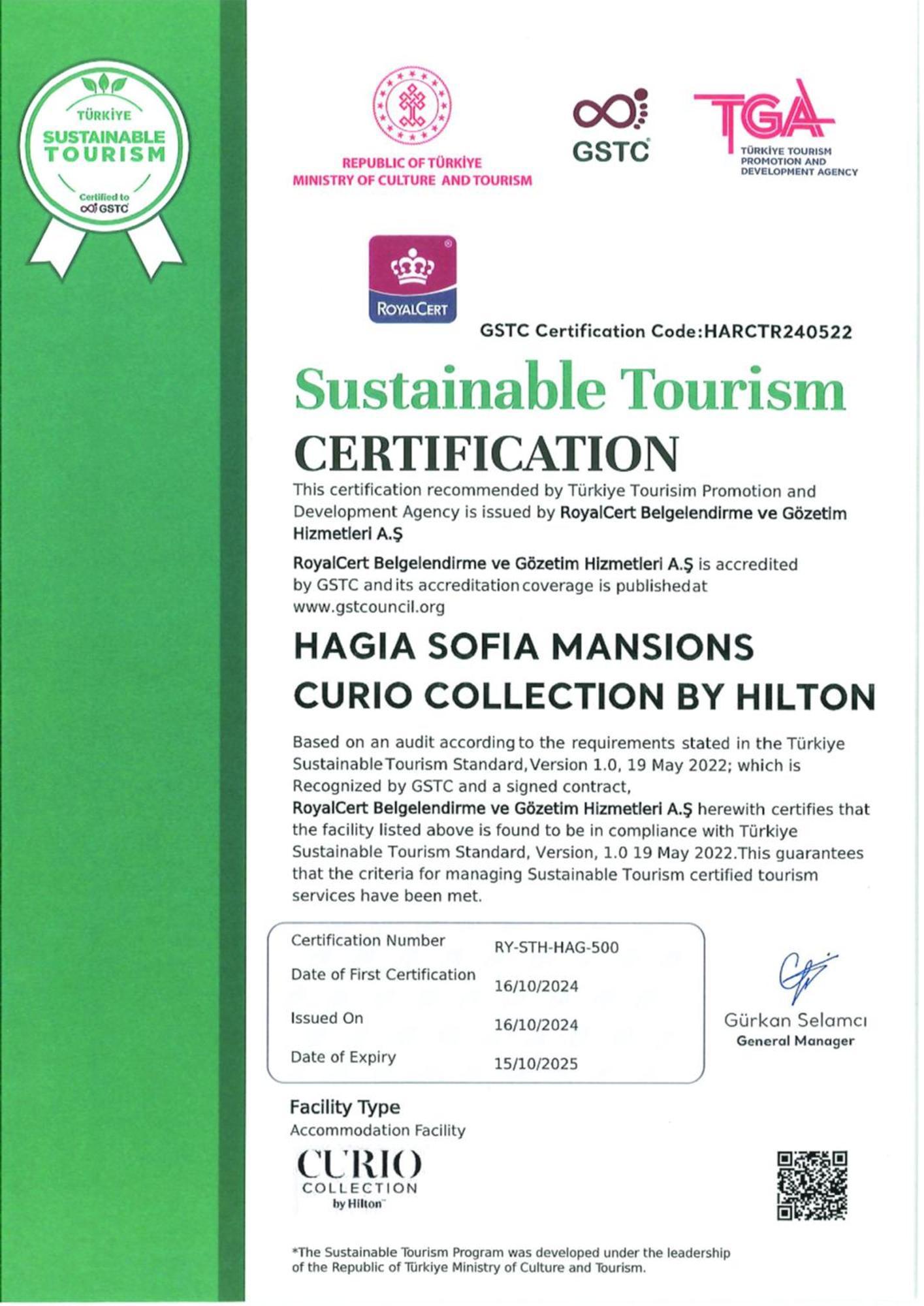 Hagia Sofia Mansions Istanbul, Curio Collection By Hilton 5* Стамбул